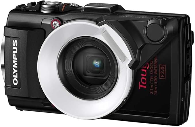 OM SYSTEM Olympus FD-1 Waterproof Flash Diffuser, White for TG-Series Cameras