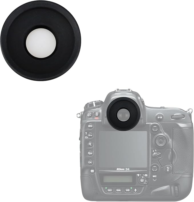 JJC Eyepiece Eyecup Eye Cup Viewfinder for Nikon D850 D500 D810 Df D810A D800E D800 D700 D5 D4s D4 D3X D3s D3 D2H D2Hs D2X D2Xs,Replaces Original Nikon DK-17 and Nikon DK-19 Eyepiece
