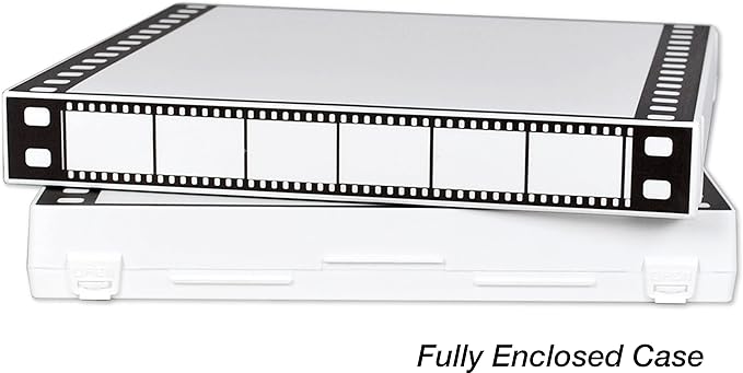 UniKeep Photo Film Negative Storage Album - Includes 20 Pages with 140 Pockets for Holding 35mm Negatives