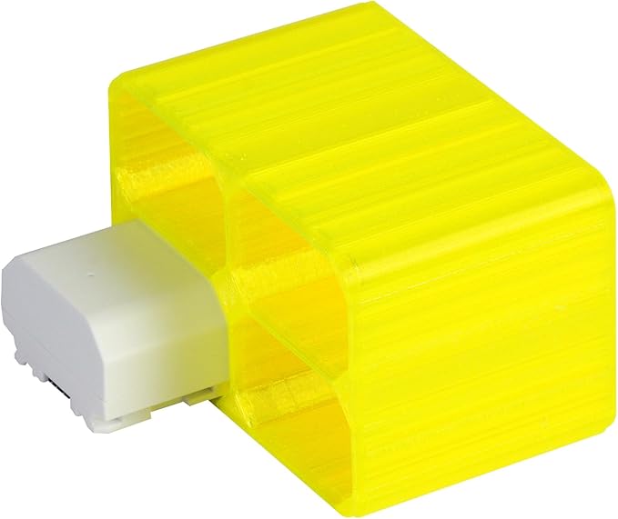 Selens TPU Air Bladder NP-FZ100 Camera Battery Case Bag Box for Sony NP-FZ100 Battery (Yellow 4 Sections)