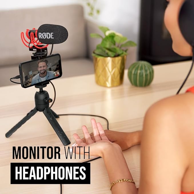 Rode VideoMic GO II Camera-Mount Lightweight Directional Microphone (2nd Gen)