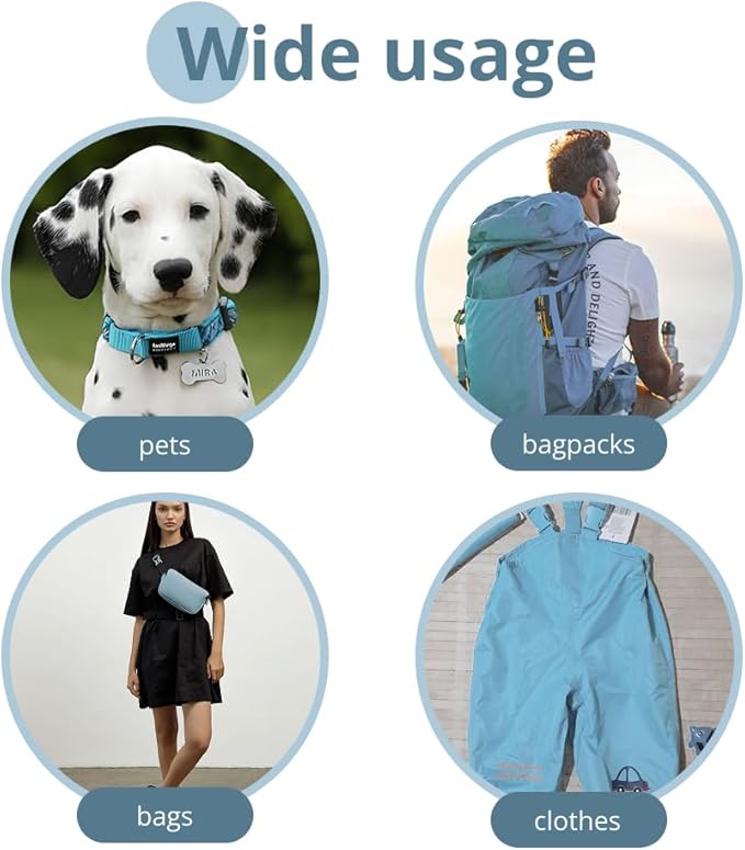 Buckles for Straps Set of 4 Pcs Plastic Buckle Clip Quick Side Release Plastic Fastener