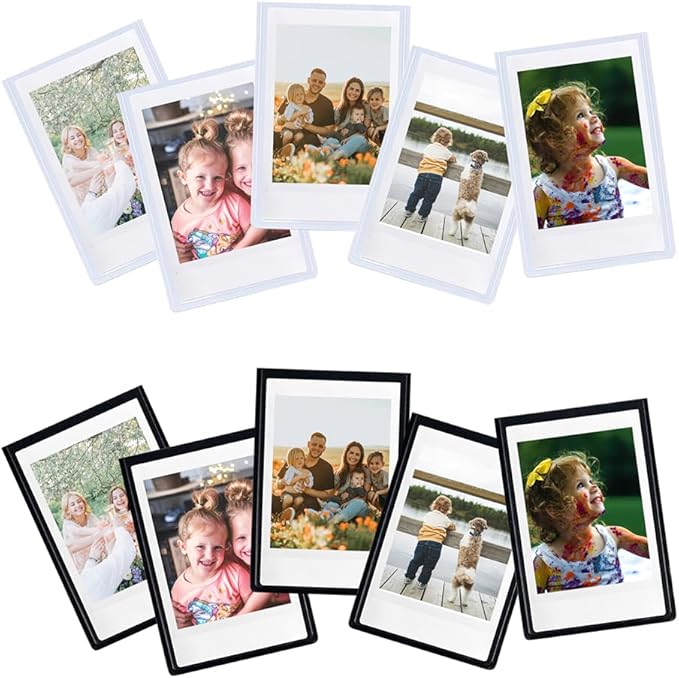 Orga'Neat 2x3 Magnetic Photo Frame Refrigerator for Fujifilm Instax Mini Instant Film, Magnet Picture Frames for Fridge Small Picture Holder for 8.6cm*5.4cm Picture -30 Pack
