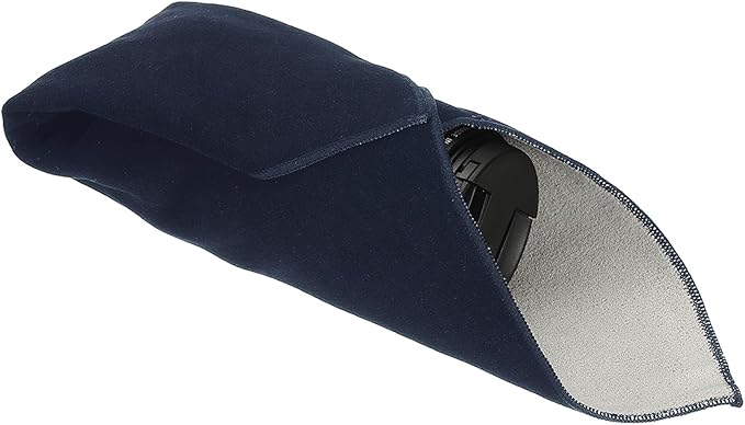 PATIKIL Camera Protective Wrap, 21.7" x 21.7" Lens Protector Wrapper Magic Self-Adhesive Camera Wrap for Camera Lens DSLR Phone Laptop, Dark Blue