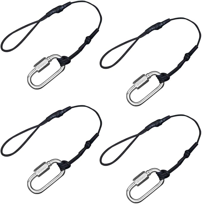 SourceTon 4 Packs Camera Tether Safety Strap, Camera Strap for DSLR Camera and Mirrorless Professional Cameras