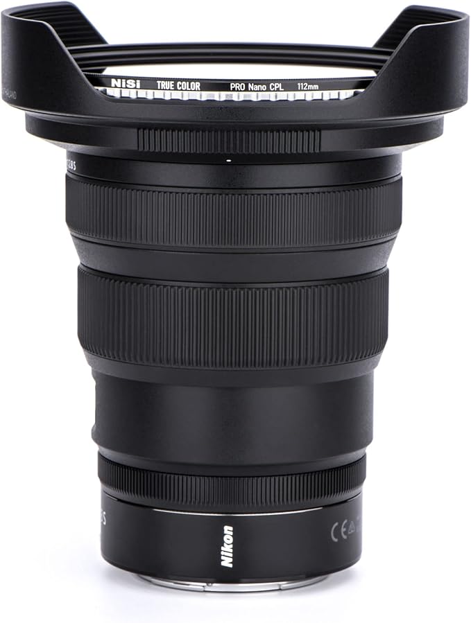 NiSi 112mm True Color CPL | Circular Polarizing Lens Filter for Nikon Z 14-24mm f/2.8S | Long-Exposure and Landscape Photography