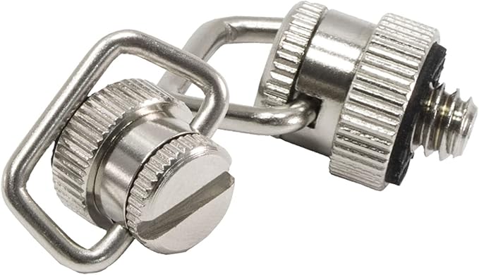 Quick Release Screw 1/4" D Camera Mount Stainless Steel Camera Adapter for DSLR Shot Plate Release