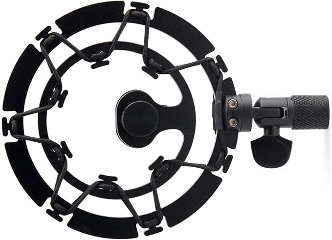 Shock Mount for Yeti X, Yeti Nano, Yeti Snowball, and Other mics with 5/8 Mount