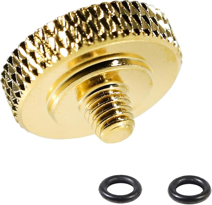 Shutter Button for Fujifilm X-T5, Soft Shutter Release Button for Fujifilm X100VI XPRO3 X100T XE4 XT20 XT50 XT3 XT4 XT30II Cameras (Gold Plated + Black Surface)