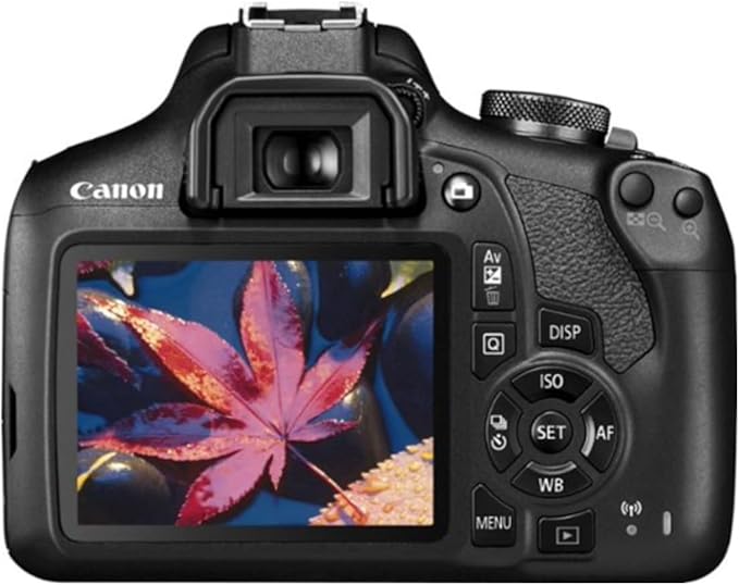 Canon EOS Rebel T7 DSLR Camera|2 Lens Kit with EF18-55mm + EF 75-300mm Lens, Black