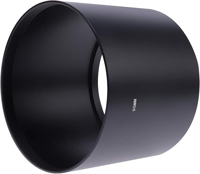 FocusFoto 95mm Metal Telephoto Tele Long Lens Hood Shade for Sigma Contemporary 150-600mm F5-6.3 DG OS HSM Lens, for Sony FE 200-600mm F5.6-6.3 G OSS; for Tamron SP 150-600mm f/5-6.3 Di VC USD G2