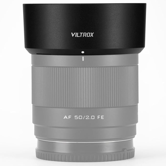 VILTROX Lens Hood 58mm for 50/F2.0 Lens(PL-120A)