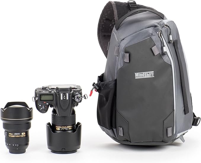 Think Tank MindShift PhotoCross 10 Sling Bag for DSLR and Mirrorless Camera, 7.5 Liters (Carbon Grey)