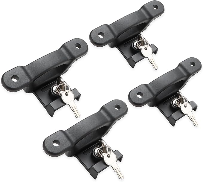 auovo Boxlink Cleats 4 Pack Tie Down Anchors Fit for Ford F150/F250/F350 2015-2025 2026 Truck Bed Tie Down Anchors Replace# FL3Z-99000A64-B