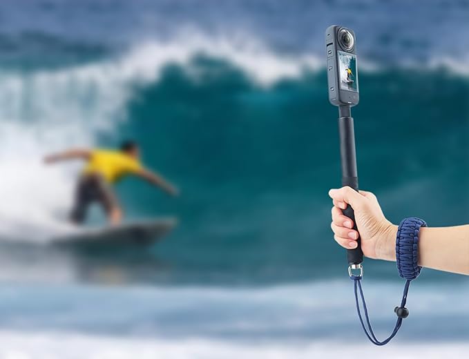 Paracord Camera Wrist Strap Lanyard with Screw for Insta 360 X3, Ace Pro, DSLR Cameras, Selfie Sticks
