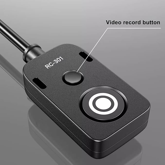 DYTDIEYINGTU RC-301 S2 for Sony Camera Cable Video Cable Small Release Shutter Remote Control Cable a7m4 a7r4 a7r2 r3 m2 a9 a1 a6600 a6500 a7r5 a5000 rx0ii rx1rii rx10m4(150cm/59in)