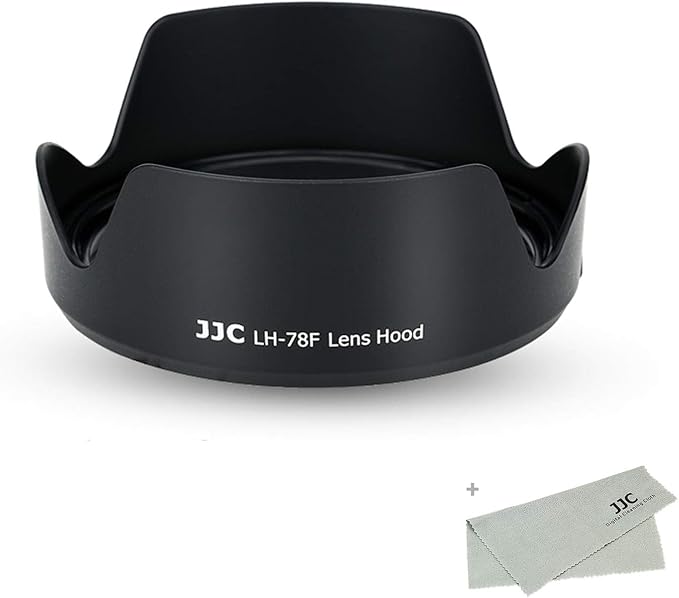 JJC EW-78F Lens Hood Reversible Lens Shade Cover for Canon RF 24-240mm F4-6.3 is USM Lens Replace EW-78F Lens Hood, Compatible with 72mm Filter and Lens Cap