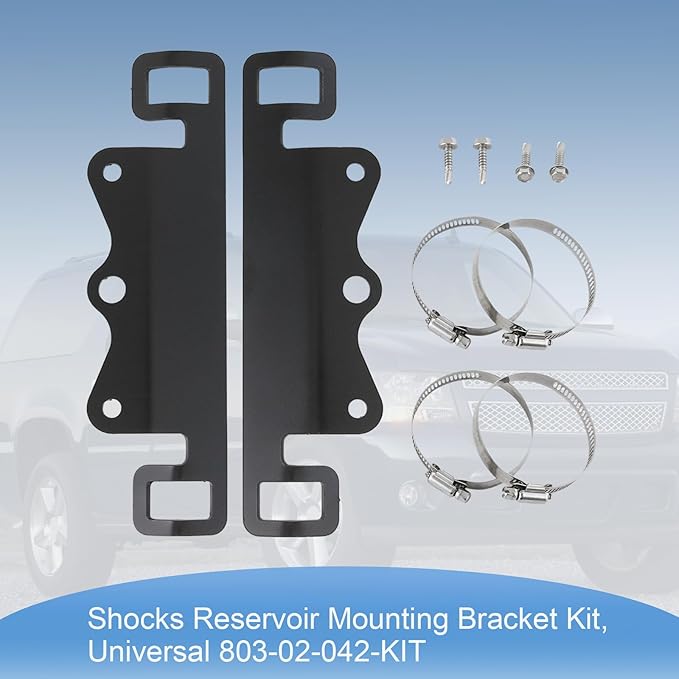 Universal Shocks Reservoir Mounting Bracket Kit 803-02-042 Fit for 2.0 or 2.5 Diameter Reservoir