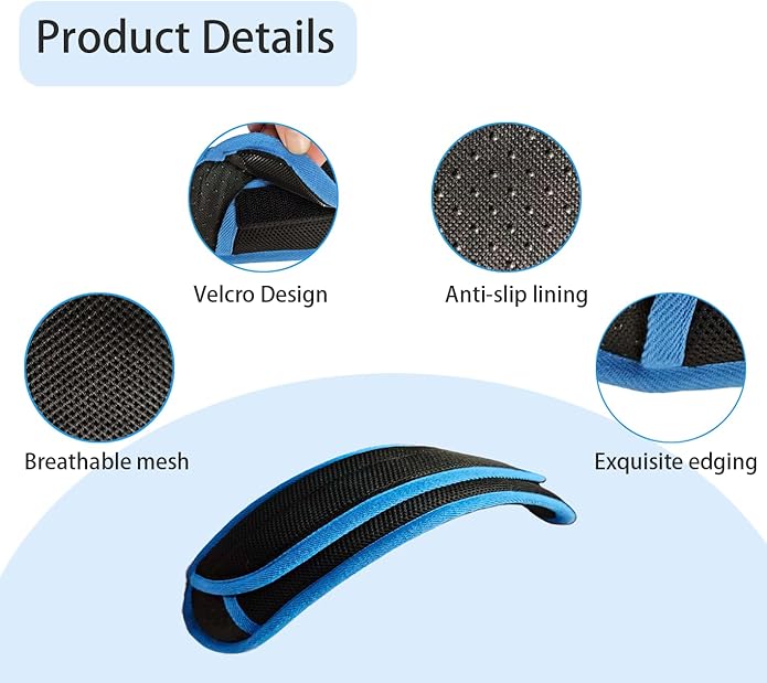 2PCS Shoulder strap pad, with Ultra thick Cushion, Luggage Bag Crossbody, Plus Long & Anti-slip &Breathable, Universal