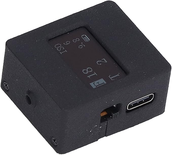 Professional Light Meter Camera Photometer Reflection Light Meter with USB Cable Cold Hot Shoe Fixing for Photography Equipment ABS Shell 0.96in OLED Display