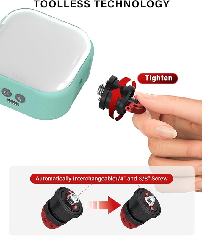 IFOOTAGE MA5-6 Spider Crab Magic Friction Arm Camera Mount,Articulating Arm,for Camera Sliders Nano II,Pocket 3,Video Monitor,Flash Light,Microphone,LED,Monitor,Payload 13.23lbs/6kg,1/4''&3/8''Screw