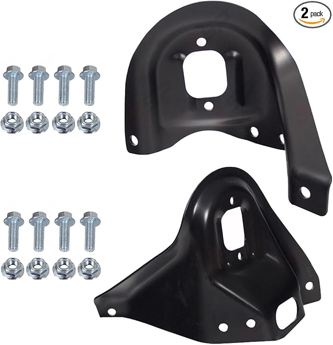 Pair Rear Shock Mount Bracket Kit Set for Chevy GMC K1500 K2500 K3500 Pickup Truck 924-403, 924-404