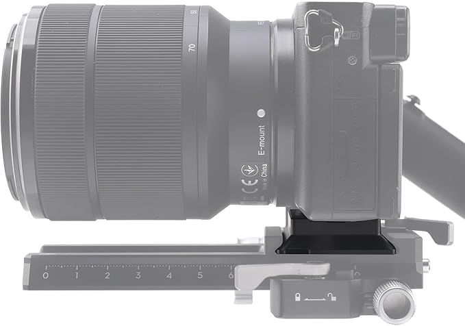 FocusFoto Upper Quick Release Baseplate QR Plate for DJI Ronin RS2 RSC2 RS3 Pro RS4 Pro RS 4 Mini Gimbal Stabilizer Arca-Swiss Standard Camera Tripod Ballhead (Standard Version)