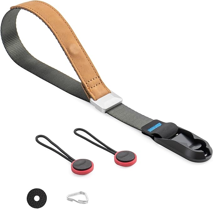 mecizox Camera Wrist Strap, Camera Hand Straps for Photographers, Adjustable Quick Release for DSLR SLR