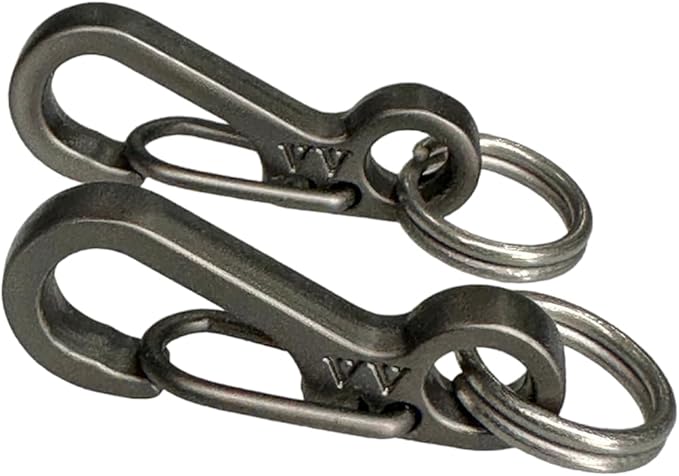 Vi Vante Camera Quick Release Set for Cameras w/Round Strap lugs Titanium Rings