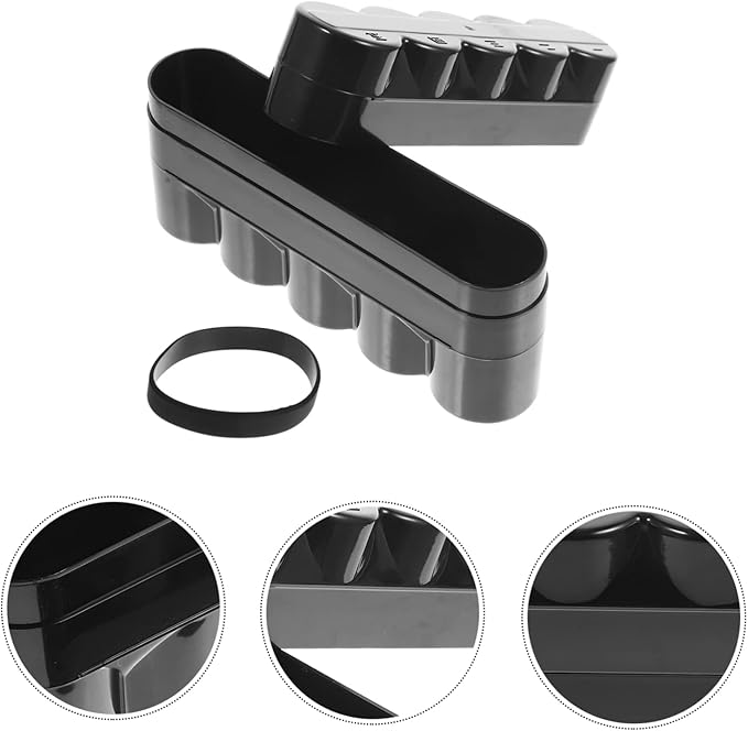 POPETPOP Film Canisters Storage Box Compact Hard Plastic Case for Shock Absorbing Holder for Safe Film Organization for Photography Enthusiasts and Travel
