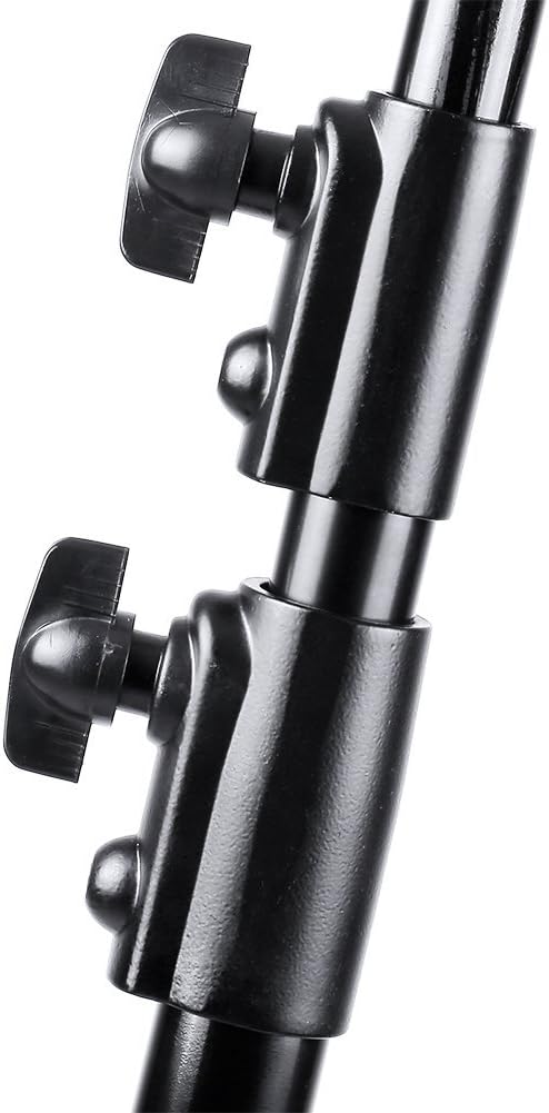 NEEWER Pro 9feet/260cm Spring Loaded Heavy Duty Photo Studio Light Stand with 1/4" Screw & 5/8 Stud for Video, Portrait and Photography Lighting