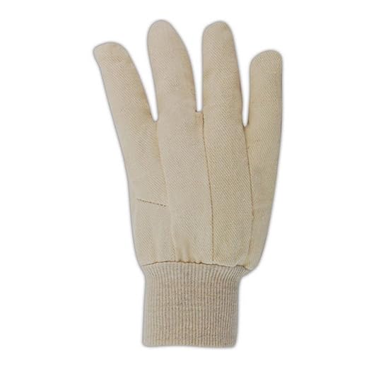 MAGID T103J MultiMaster 10 oz. Clute Pattern Wing Thumb Canvas Gloves, Natural, Men's Jumbo (Fits XL) (12 Pairs)