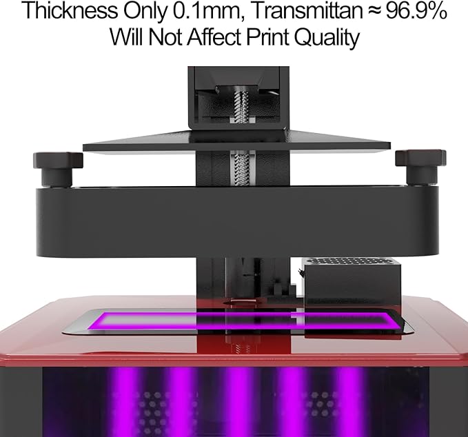 5PCS 15 Inches LCD Screen Protector Film - Scratch-Resistant High Light Transmittance Protective Films for Phrozen Sonic Mega 8k / Mega 8K V2 / Mega 8KS Resin 3D Printer