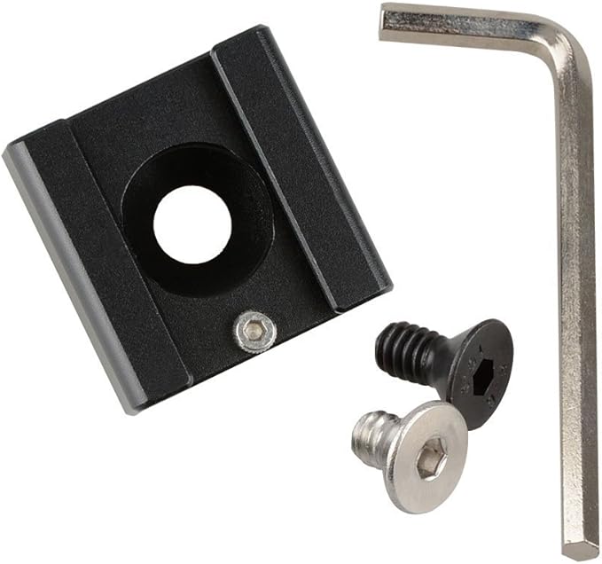 CAMVATE Cold Shoe Mount with 1/4''-20 Hole for Camera Flash Microphone Accessories - 0966
