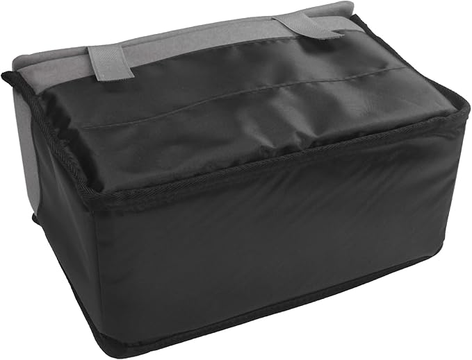 Padded Protective Bag Insert Liner Case for DSLR Camera, Lens and Accessories Black, 127628