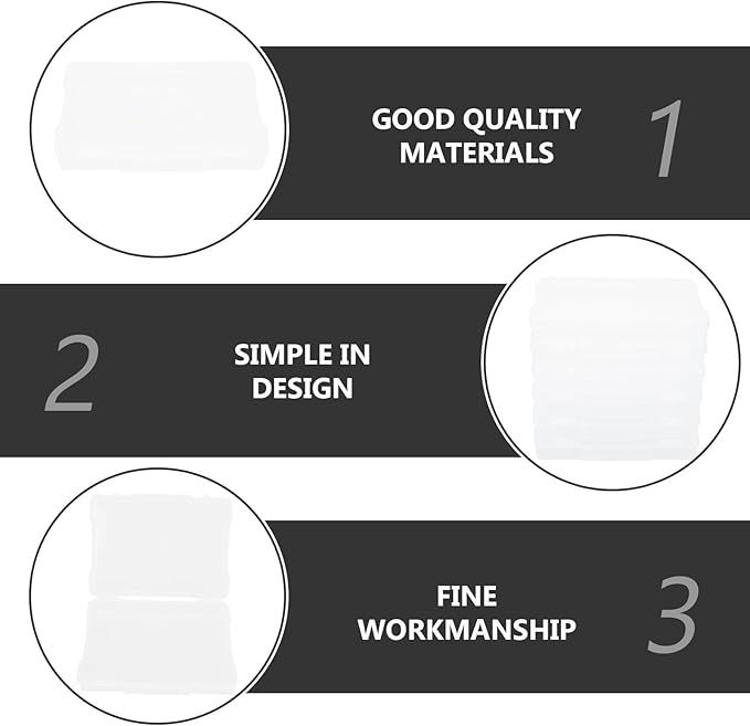 OSALADI Photo Storage Box and Photograph Organizing Case for Home and Office Use, 5X7 Inch Archival Photo Keeper with Lid, Classified Postcard Storage Container