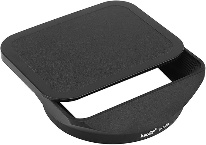 Haoge LH-S27B Bayonet Square Metal Lens Hood Shade with Cap for Sony Vario-Tessar T FE 24-70mm F4 ZA OSS SEL2470Z Lens