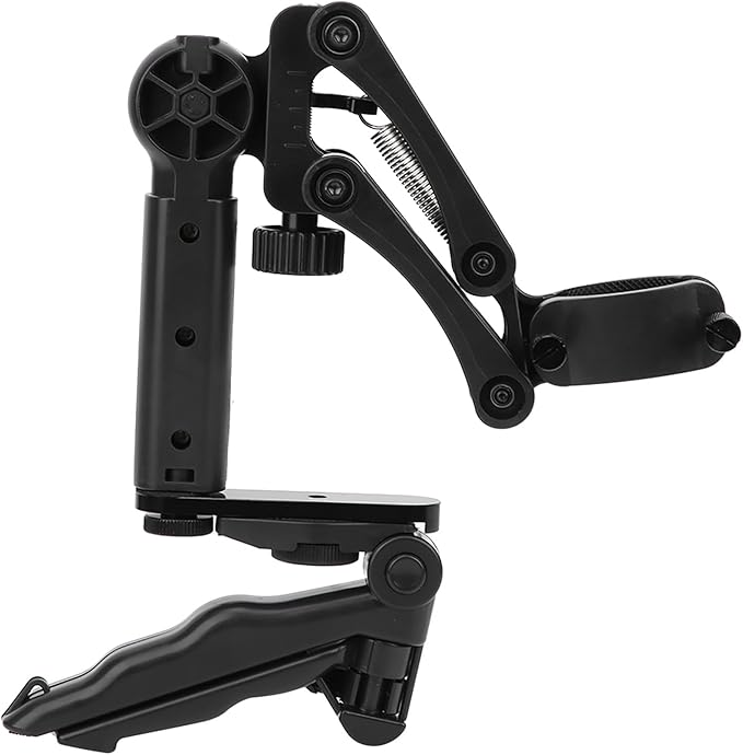 Gimbal Stabilizer for Smartphones, 3 Axis Phone Gimbal, Anti Shock Flexible Extension with Bracket Holder, Universal Handheld Z Axis Stabilizer for Vlog Live Streaming Video