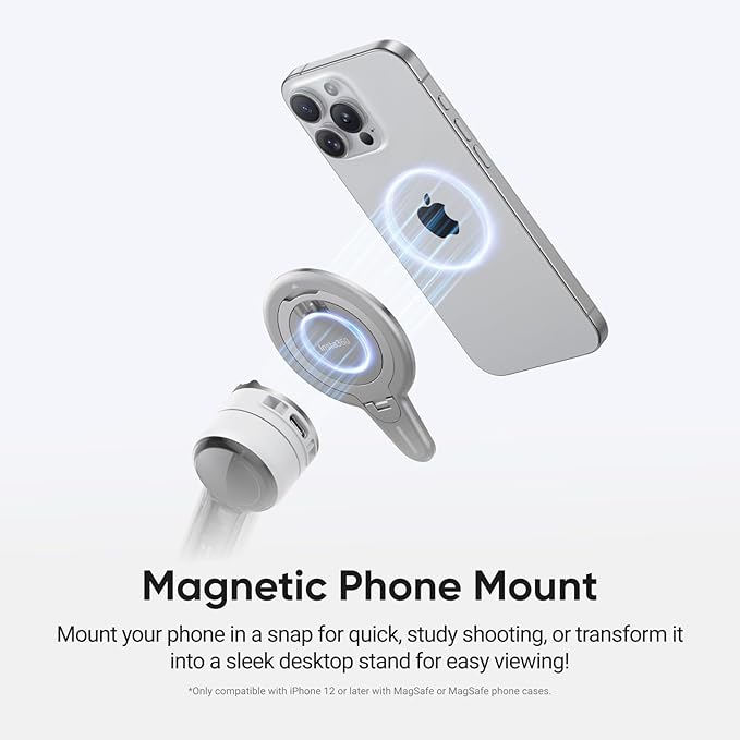 Insta360 Flow 2 Pro Phone Gimbal Stabilizer for iPhone & Android, AI Phone Gimbal, Phone Stabilizer for Travel & Vlogs, Phone Stabilizer for Videos, YouTube, TikTok - Ultimate Creator Bundle Grey