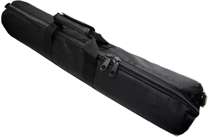 koolehaoda Tripod Case, L35 xΦ/6" Heavy Duty Tripod Bag with Shoulder Straps and Handles, All Sides 1 cm Padded Carrying Case for Light Stands, Boom Stand and Tripod and Monopod