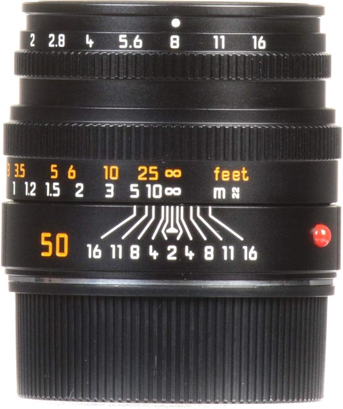 Leica Summicron-M 50mm f/2 Lens (11826) + 64GB Memory Card + Backpack + Full Size Monopod + Cleaning Set + Cap Keeper + Hand Strap