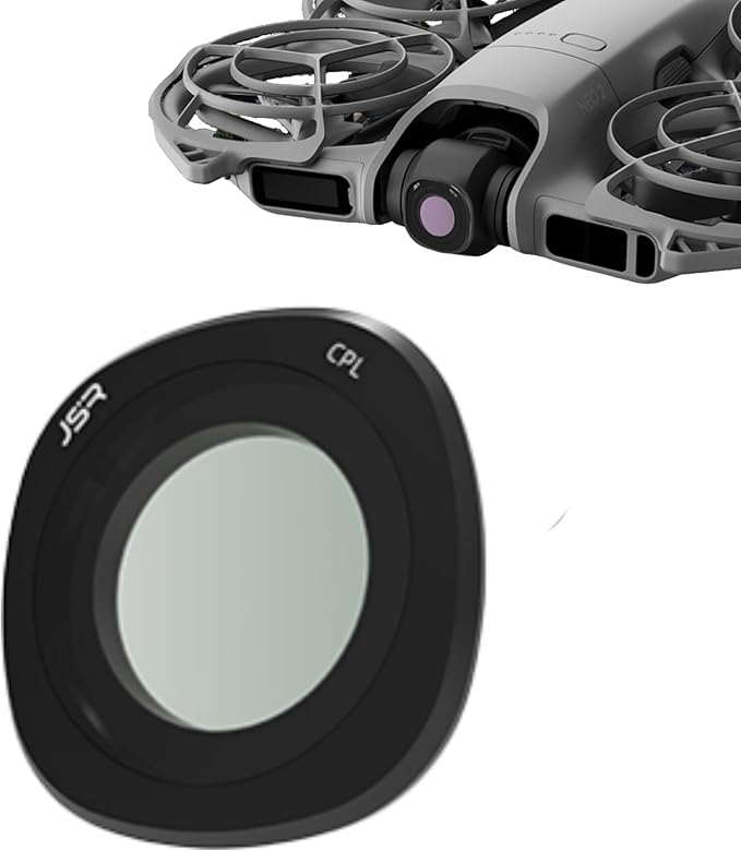 CPL Filter Compatible with DJI NEO 2 - Multi-Coated Optical Glass, Waterproof & Scratch-Resistant, Various Effects for Creative Shooting (CPL)