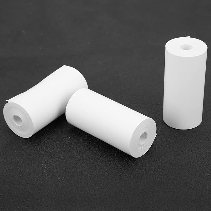 Paper Camera, Instant Camera Film 3 Rolls 57 * 30mm Print Paper with High Performance for Child Camera