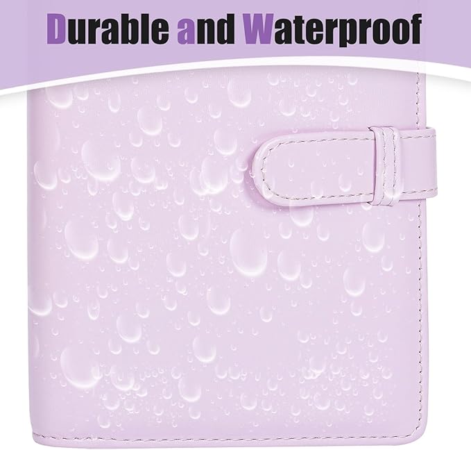 Riosin 108 Pockets Mini Album Compatible with Fujifilm Instax Mini film, Suitable for Instax Mini 12/11/7+/9/Evo/Link 2, 2x3"Photo Album for Canon ivy 2 Kpop Photocard(Blossom Pink)
