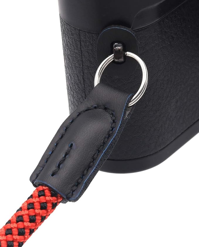HITHUT Adjustable Rope Camera Wrist Strap Hand Strap for SLR DSLR Digital Mirrorless Cameras Black Red