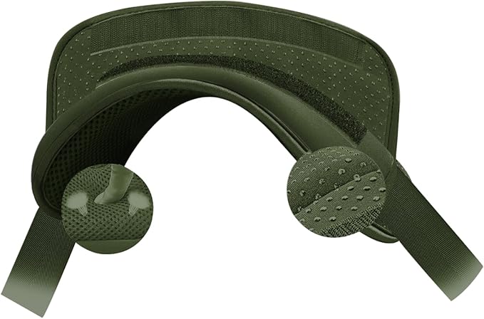 ZINZ Universal Shoulder Pad with Ultra Thick Cushion for Bag Luggage Bag Crossbody, Plus Long & Anti-Slip & Breathable,Army Green