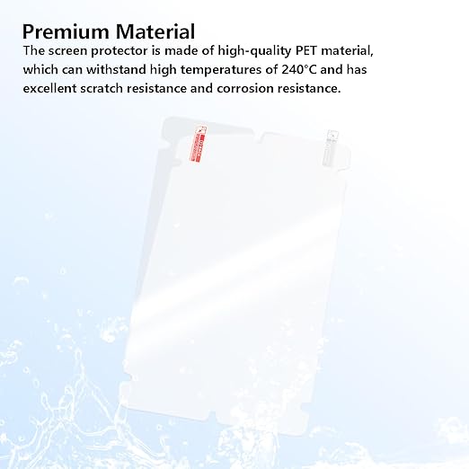 5PCS Screen Protector for Anycubic Photon M7 Pro, LCD 3D Printer PET High Light Transmittance Screen Protector Film for M7/Pro
