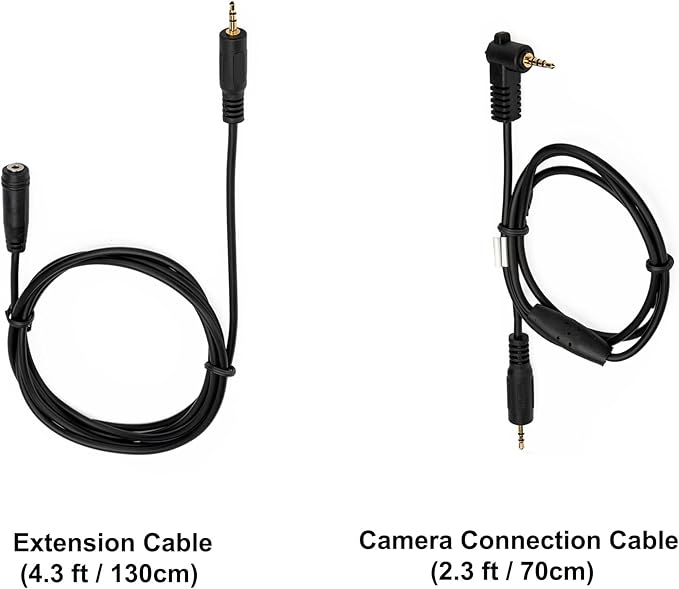 Kiwifotos DMW-RSL1 Remote Control Shutter Release Cord for Panasonic G9 II G7 G85 GH7 GH6 GH5 GH5S GH4 S5 S1 S1R S1H GX8 GX7 FZ300 FZ1000 II FZ2500 FZ200 FZ150 FZ100 FZ50 G6 G5 G3 G2 GH3 Camera & More