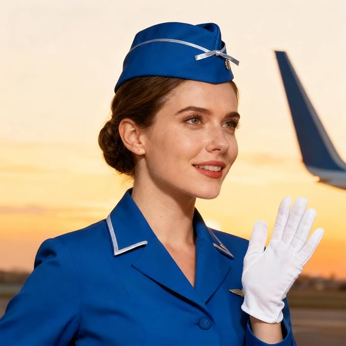 120 Pcs Cotton Blend Gloves, Moisturizing Gloves, Inspection Gloves, Art Handling Gloves, Uniform Gloves for Men and Women (White)