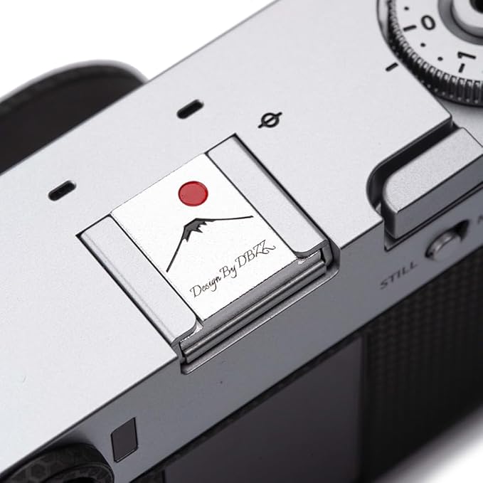 Camera Hot Shoe Cover/Shutter Button, Soft Release Button,Suitable for FUJIFILM XT5 XT4 XT3 XT30 XT20 X100V X100F XT100 X-E3 X-PRO2 X-PRO3 (Mountain-Hot Shoe Cover)